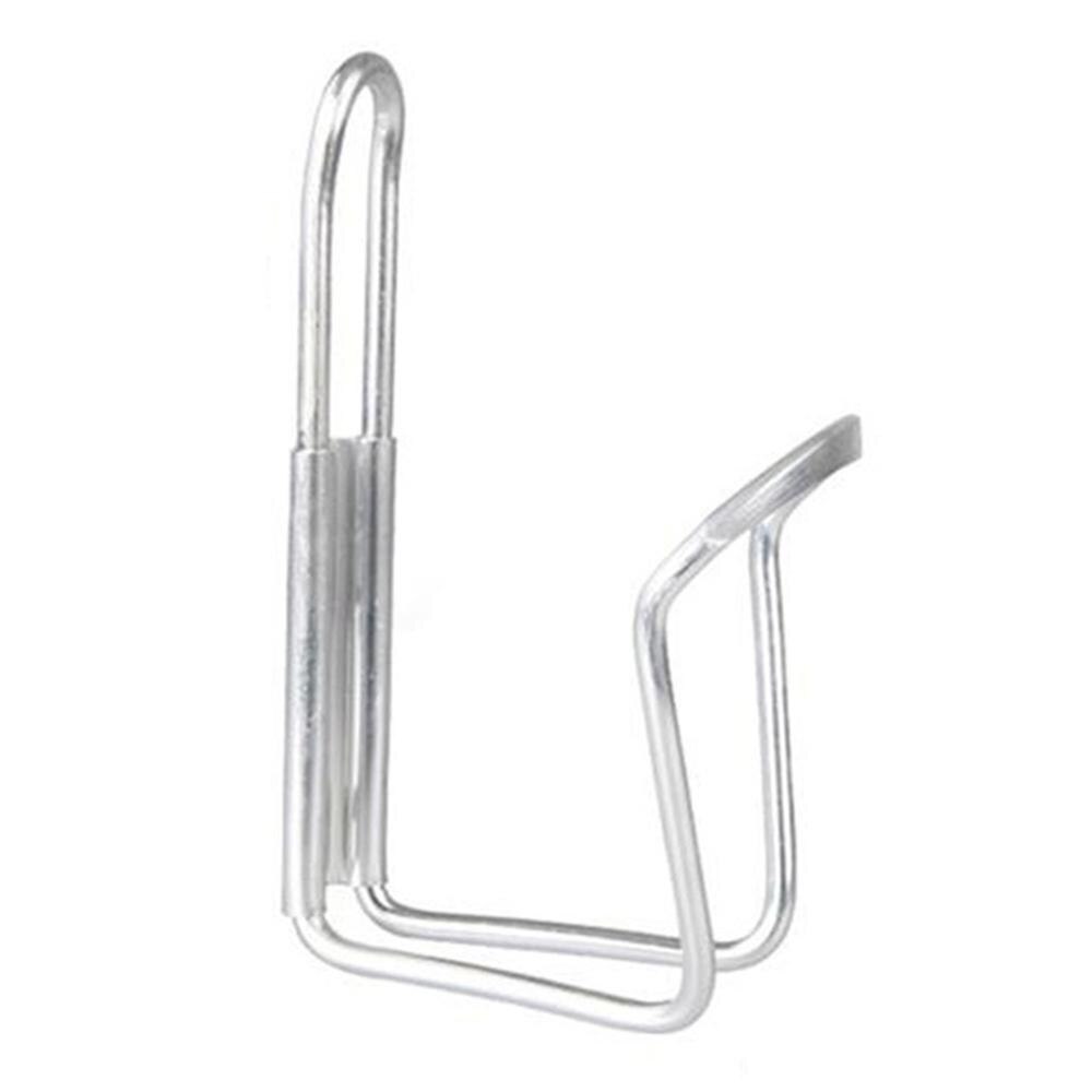 650ml Bicycle Water Bottle with Holder Aluminum Alloy Folding Cage Bracket Riding Cycling Kettle Holder Mount Kit Drink Cup: Silver