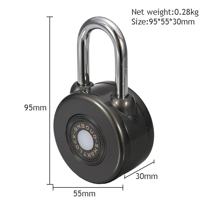 Master Lock 4401EURLHEC Bluetooth-hangslot voor privé- of professioneel gebruik, Dicht, Lange beugel Master Lock 4401EURLHEC Bluetooth-hangslot voor privé- of professioneel gebruik, Dicht, Lange beugel