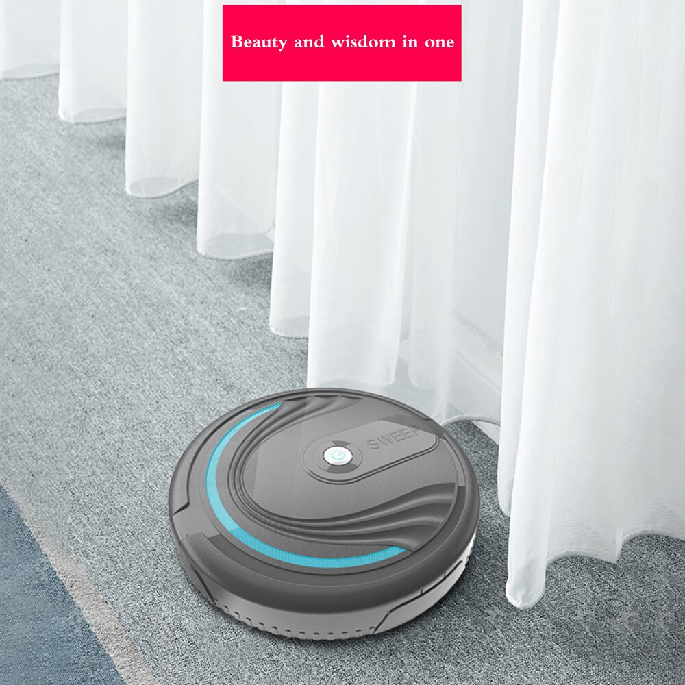 Mini Home Automatic Sweeping Vacuuming Robot Floor Cleaning Robot Vacuum Dry Wet Sweeping Floor Cleaner Dust Catcher