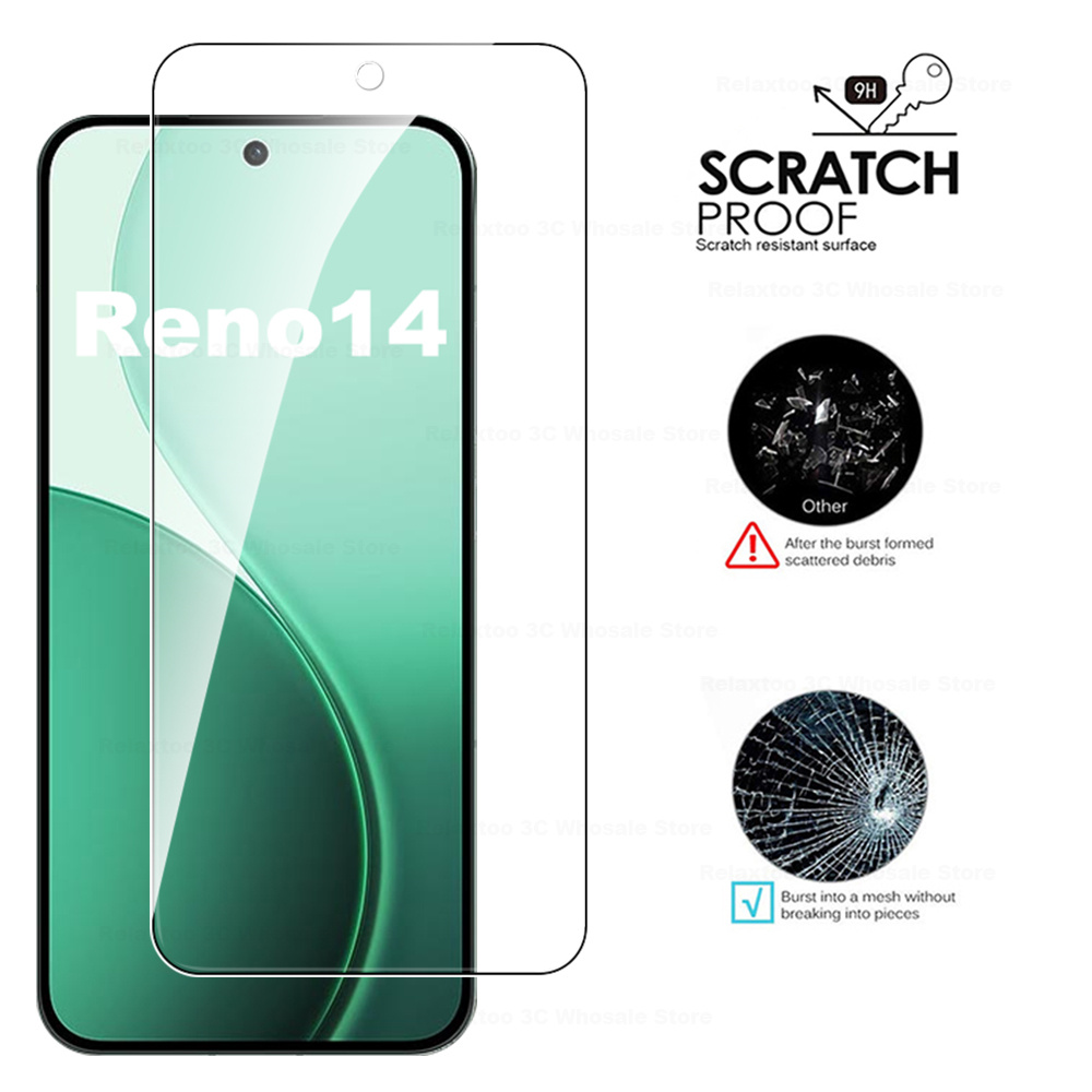 4-1Stck Schutz Glas Für Oppo Reno14 Profi 9H Prämie Bildschirm Schutz Abdeckung Telefon Film Für Oppo Reno14Profi reno 14 14Profi 5G