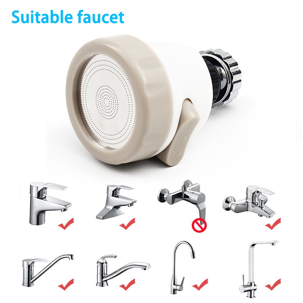 Keuken douchekraan kraan 3 niveaus kan aanpassen 360 draaien waterbesparende badkamer douchekraan gefilterde kraan accessoires