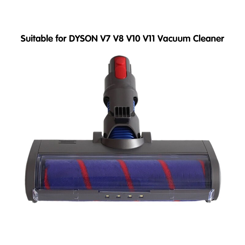 Absolut fluffy blødt rullehoved hurtig frigivelse elektrisk gulvhoved til dyson  v7 v8 v10 v11 støvsuger reparationsdele