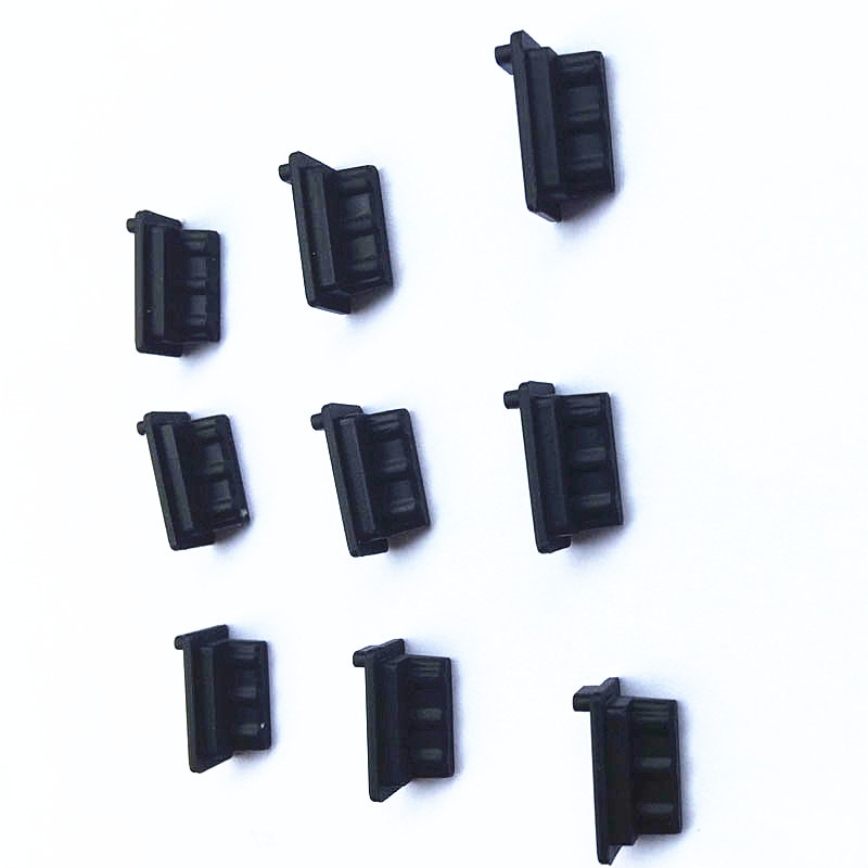 10-500pcs USB Hole Plug USB Dust Cover USB Master Dust Cap Silicone Plug Protection Plug