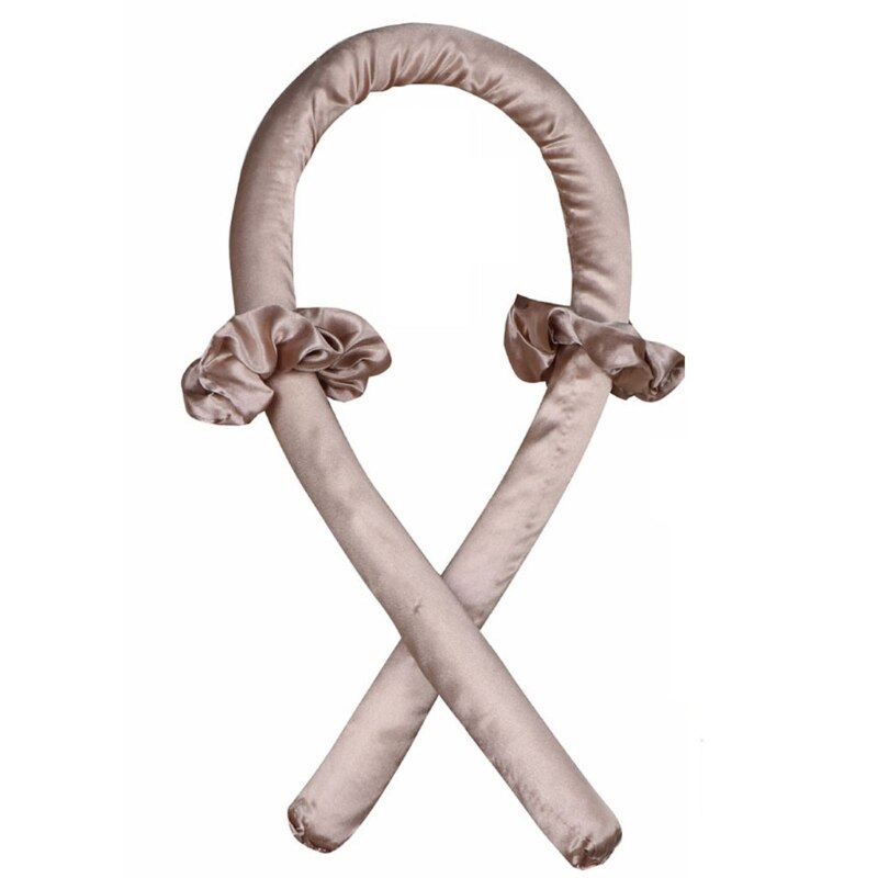 Heatless Curling Rod Headband,No Heat Curls Silk Ribbon Hair Rollers Sleeping Soft Headband Wave Formers Hair Curlers
