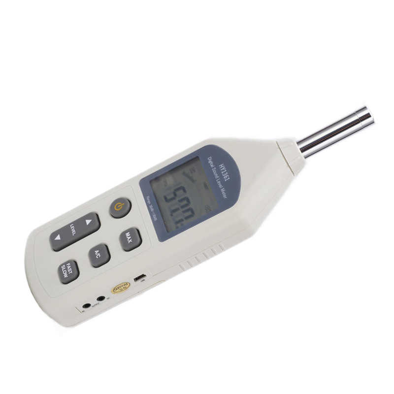 Decibel Recorder Handheld Decibel Monitor Sound Level Meter Sound Level Tester Lcd-scherm Usb Voor Fabrieken Voor Winkelcentra