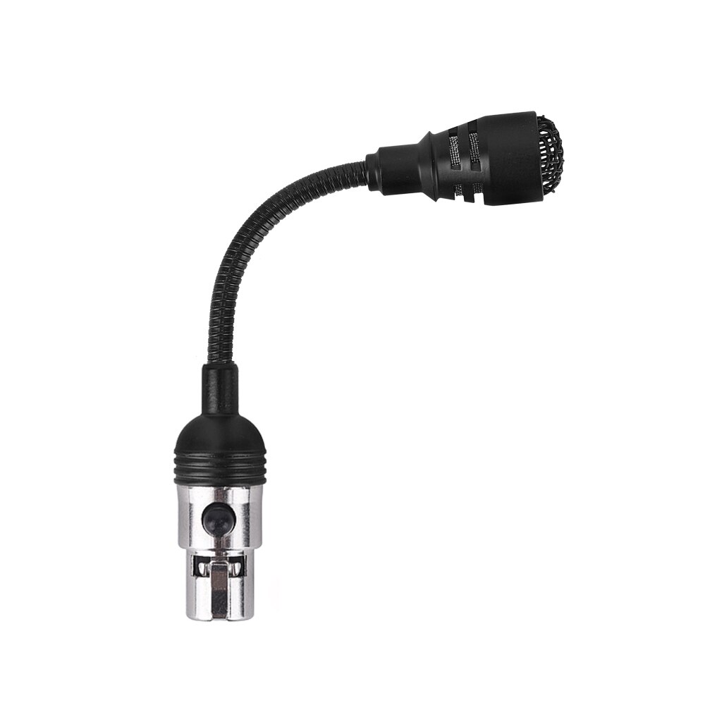 Handheld Style Unidirectional Condenser Microphone For AKG Wireless BodyPack Transmitter 3pin Lockable Mic