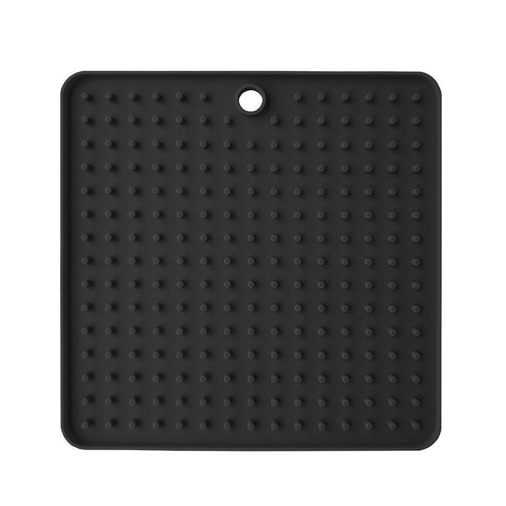 Pet Lick Food Mat for Dogs Cats Licky Slow Feeder Cat Dog Feeding Dogs Cats Mat Pet Accessories: Black