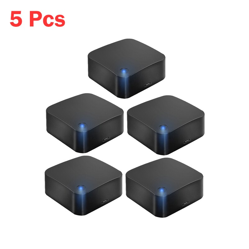 Tuya Smart Wireless WiFi-IR Remote Controller Tuya Smart Home Life APP WiFi Infrared Remote Air Conditioner TV WiFi-IR Remote: 5 Pcs