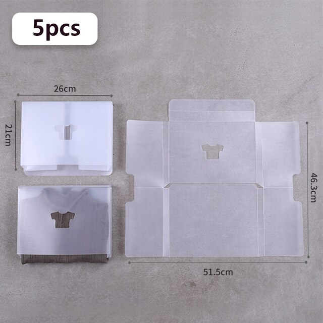 10Pcs Shirt Organizer T Shirt Folder Board Clothing Divider Folding Storage Organizers Wardrobe Rack Shirts Wrinkle Prevention: 5pcs