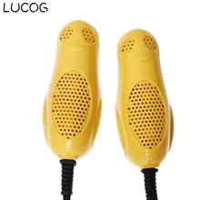 Lucog elektriske sko tørretumbler til børn sko lugt deodorant enhed 220v fodbeskytter boot elektrisk varmere varmelegeme eu stik
