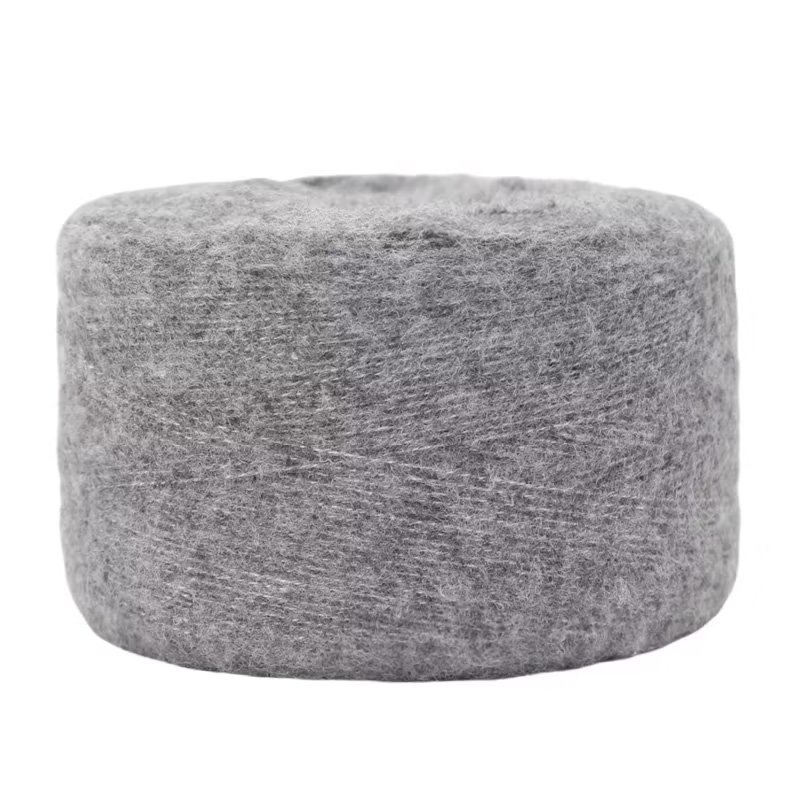 50g mohair silkesgarn för stickning tunt virkgarn ull stickgarn akryl plysch puffigt fluffgarn ultrafin ullstickning