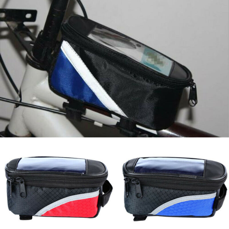 Waterdichte Fietsen Mountainbike Fiets Voorframe Pannier Tube Bag Voor Telefoon