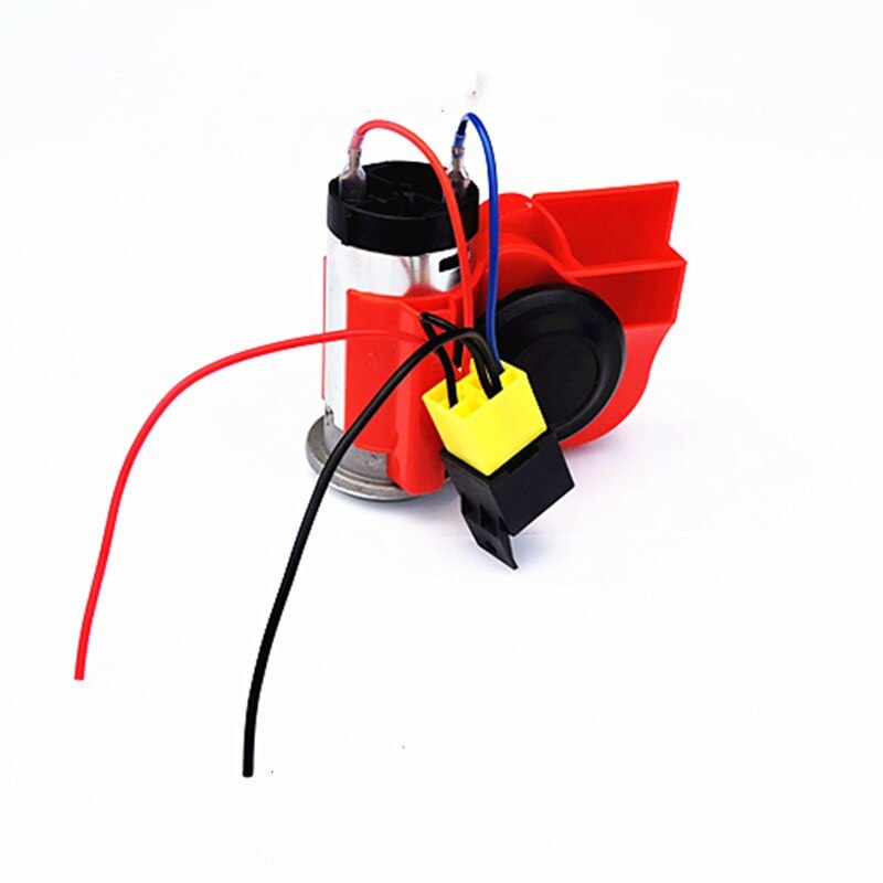 Snail Horn 12V Twin Dual Tone Compact Air Horn Snail Compact For Car Truck Vehicle Motorcycle Boat Twin Tone Super Loud Speaker