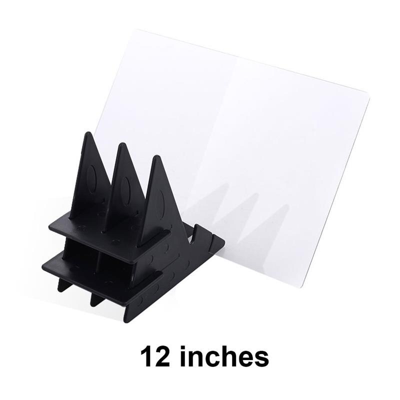 Tavolo da disegno per imaging ottico lente schizzo specchio riflessione supporto per staffa dimmerabile pittura piastra per specchio plotter da tavolo per tracciamento: 12 pollice
