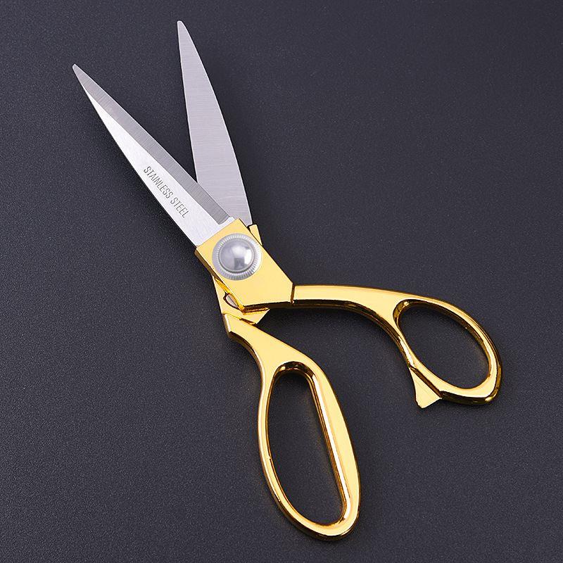 Tijeras profesionales a medida de acero inoxidable, accesorios de costura