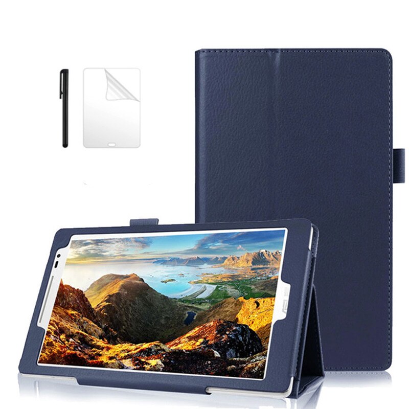 Custodia in pelle PU Folio per ASUS Zenpad 8.0 Z380 Z380KL Z380C custodia smart stand da 8.0 pollici per ASUS Zenpad 8.0 custodia per Tablet film