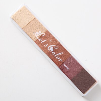 Tampon encreur pour peinture au doigt, 6 couleurs, dégradé de couleur bonbon, coréen: Coffee