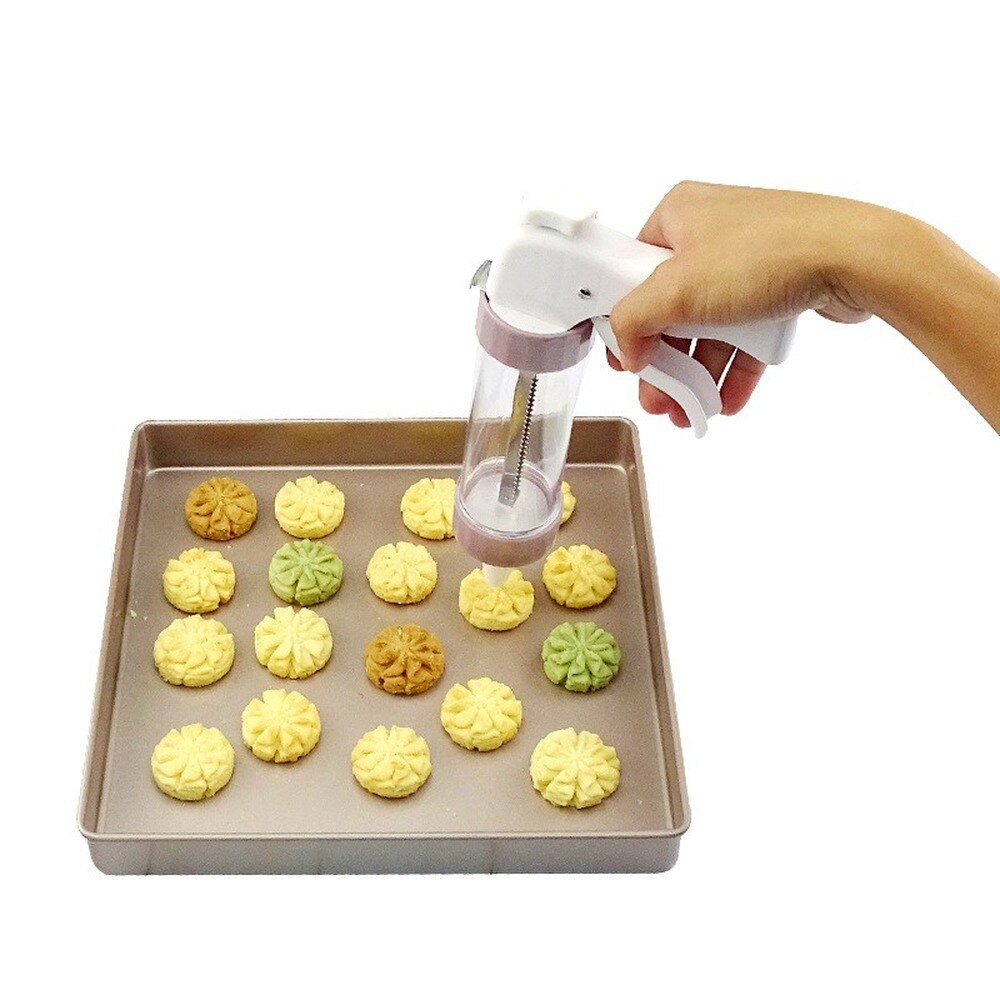 Cake Mould Biscuit Press Manufacturer Dessert Decorating Biscuit Press Kit Biscuit Press Making Gun MJ71809