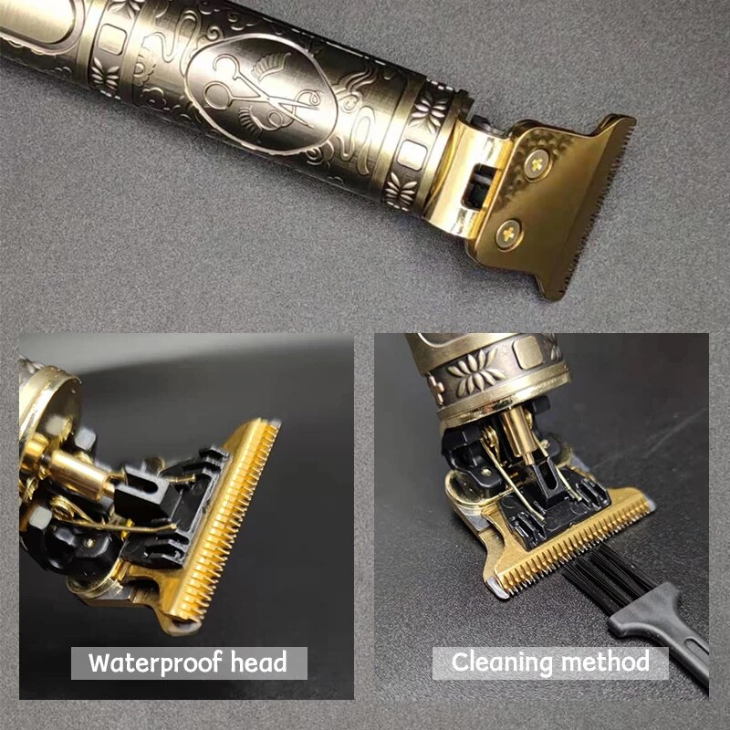 Máquina de corte de cabelo elétrico cortador de cabelo barbeiro para máquina de corte de cabelo masculino cortador de cabelo clippers para homens barbeador 3