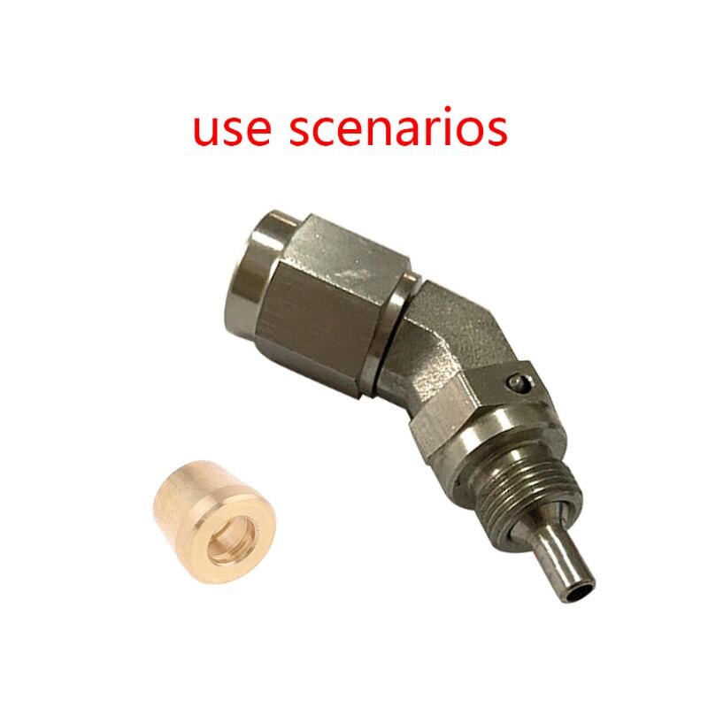 1pc Inserts AN3 Hose End Hose connector PTFE Hose End Fitting Brake System E7CA