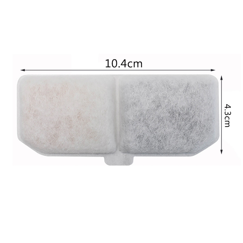 10pcs Cat Water Fountain Filter Fountain Filter Replacement Pets Water Bowl Dispenser Cat Fountain Filter Replacement For Pet
