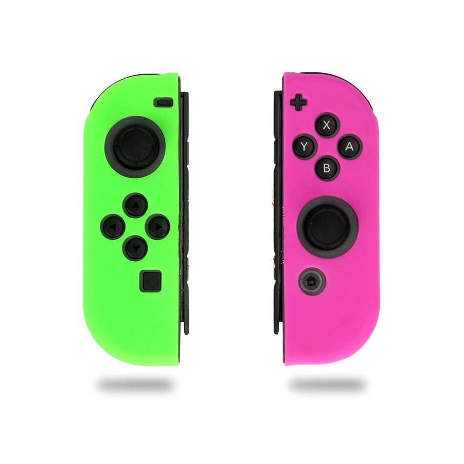 Gomma di Silicone Della Pelle Della Copertura di Caso Per Nintend Interruttore JoyCon Controller Per Nintendoswitch NX NS Thumb Grip Joystick Cap: F