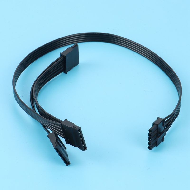 2 stück 5- pin  to 3 sata festplatten-hdd-stromkabel nur für cooler master  v550 v650 v750 v850 v1000- poliges netzteil