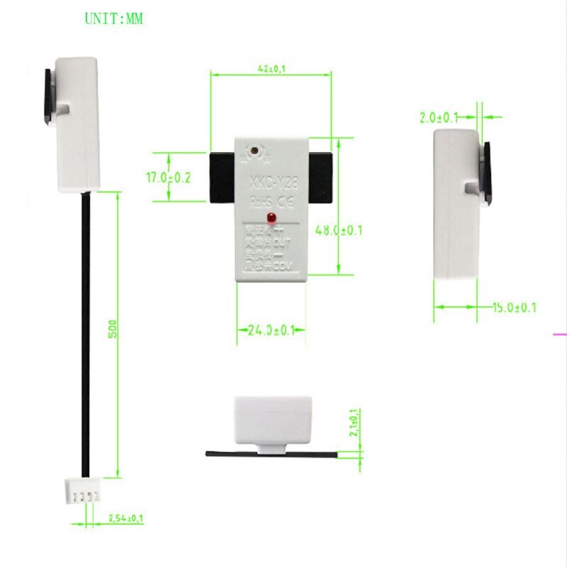 XKC-Y26 Non Contact Liquid Level Sensor DC 5-24V Induction Switch Water Detector B85C