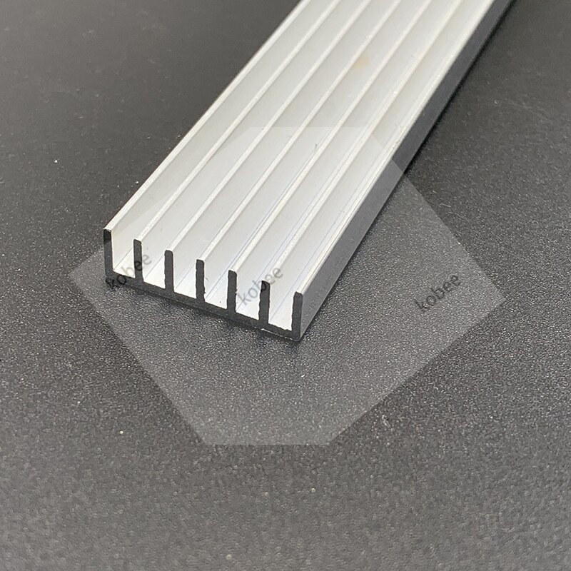 5 stks aluminium heatsink 40x20x40mm radiator fin heatsink module voor high power led versterker transistor (zilver
