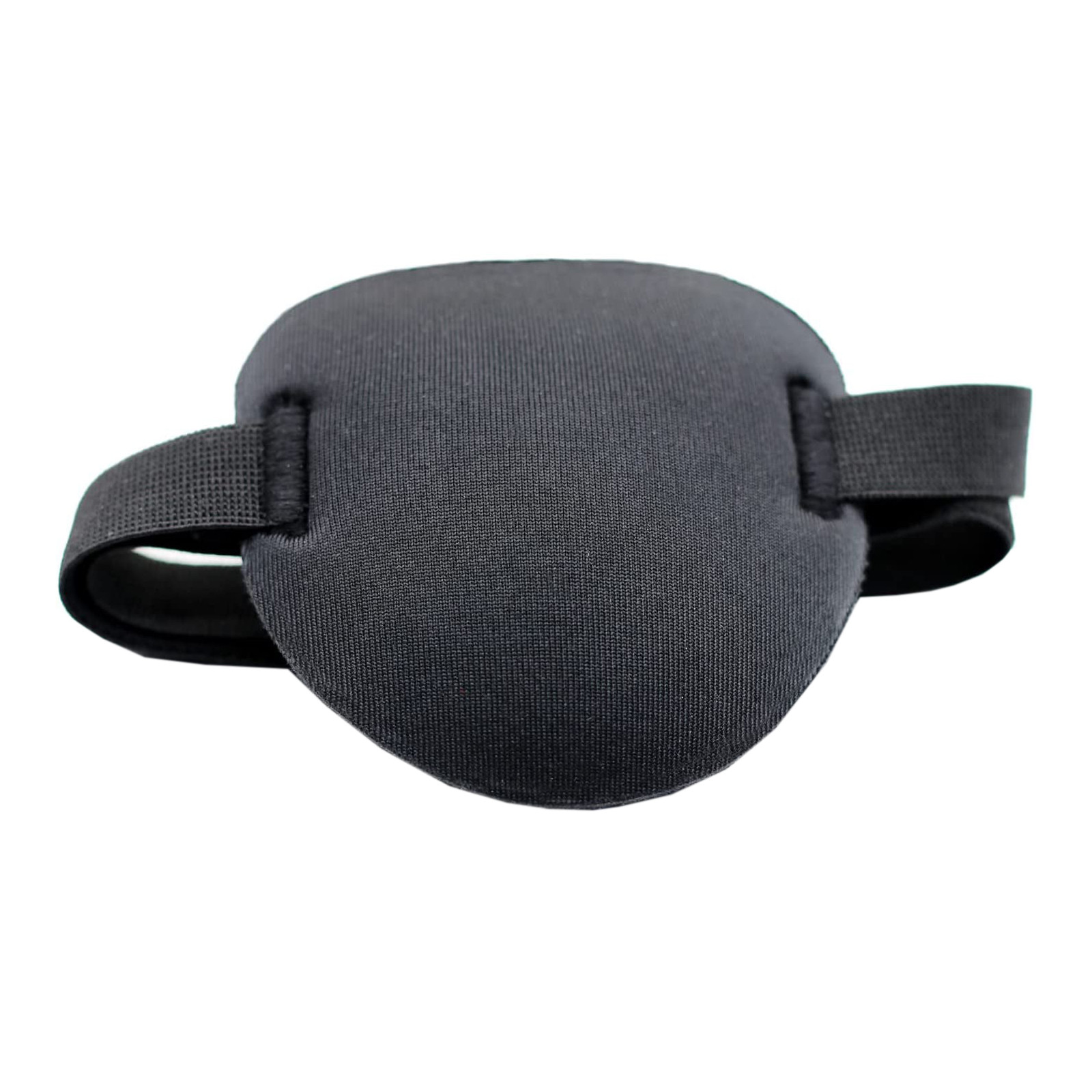 1 Uds parche de un solo ojo negro ajustable suave ambliopía parches de ojos perezosos para ojos izquierdo o derecho parche de ojo cóncavo para adultos: Default Title