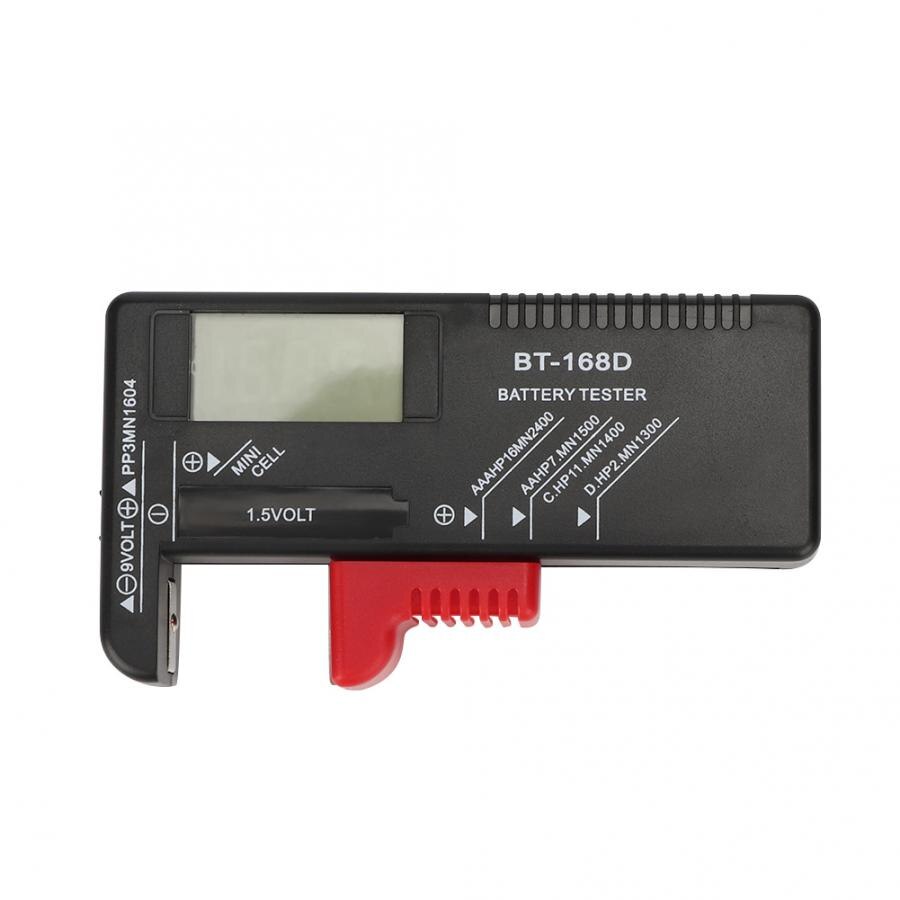 Portable Digital Battery Tester Digital 1.5V 9V Battery Tester Measuring Diagnostic Checker Analyze Battery Checker