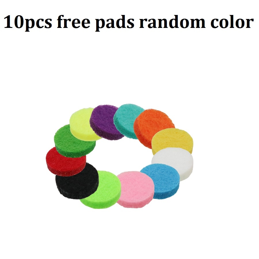 20mm 316L stainless steel Magnetic Aromatherapy locket Essential oil diffuser bangles bracelet free 10pcs pads