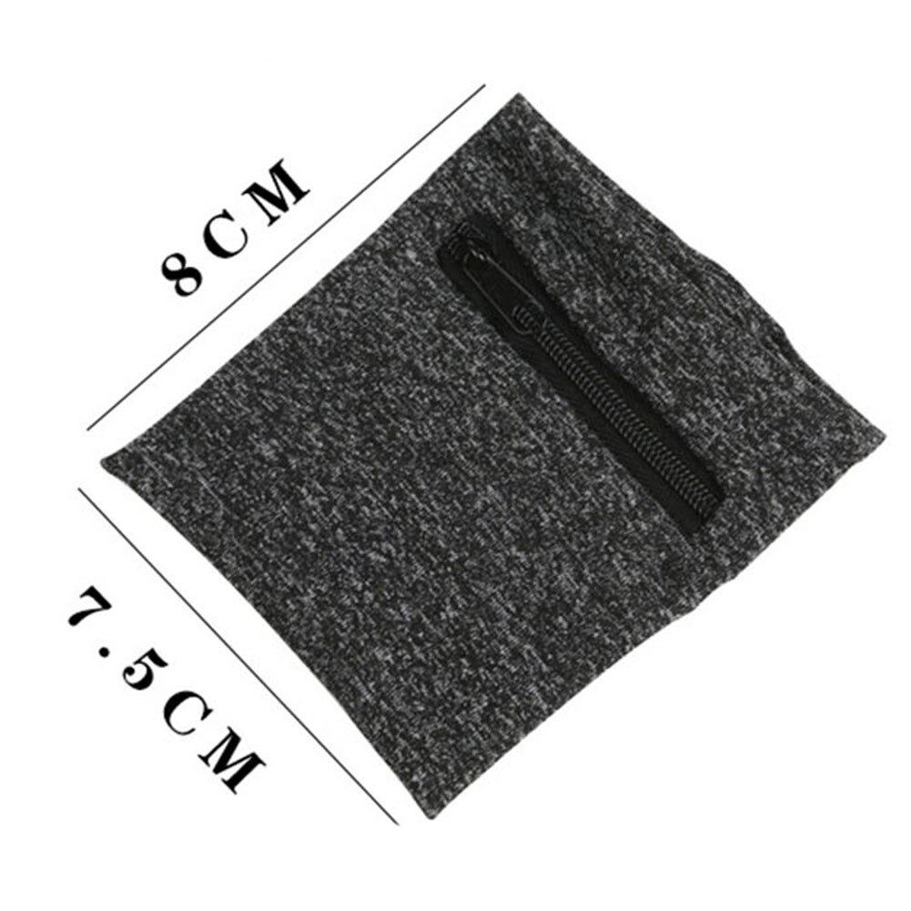 Men Women Running Sport Travel Zipper Wrist Wallet Band Coin Key Holder Storage Pouch Travel Gym Cycling Safe Sport Bag