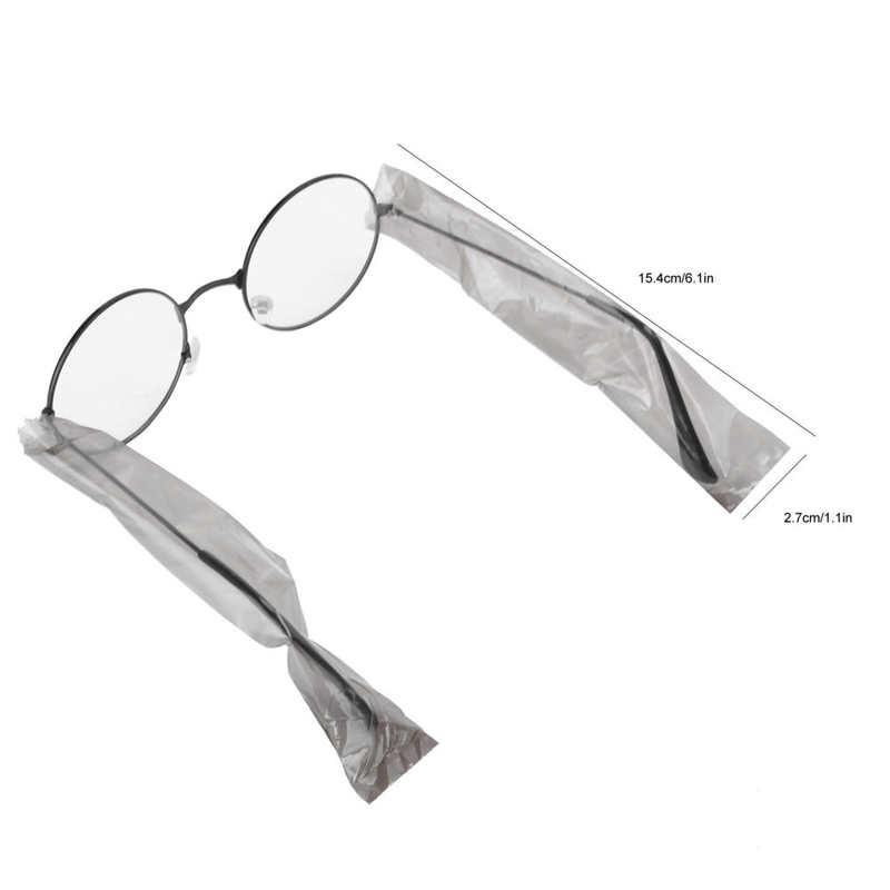 2 rollen wegwerp haarverf bril beenbescherming hoes etui salon kapper bril beschermer haarverf kleur beschermer gereedschap