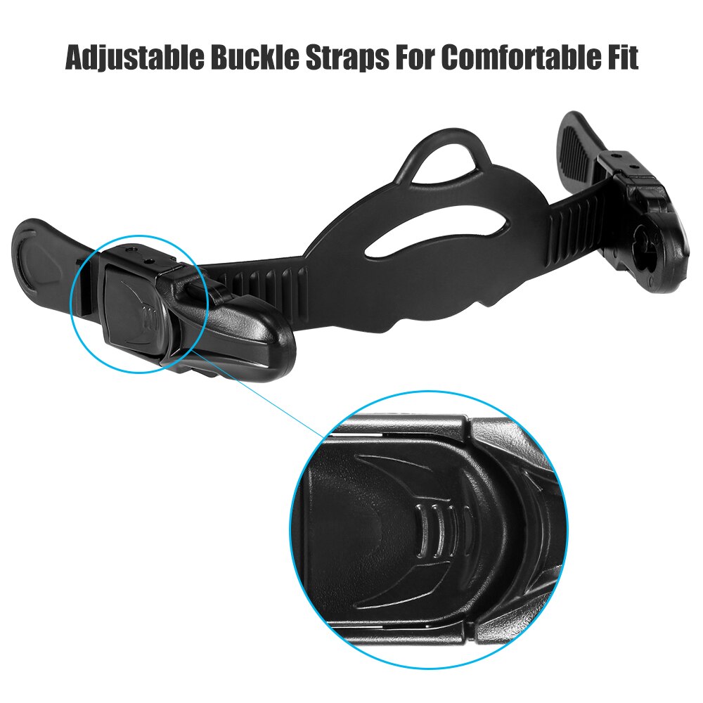 2PCS Flossen Strap Universelle Einstellbare Flossen Ersatz Schnalle für Tauchen