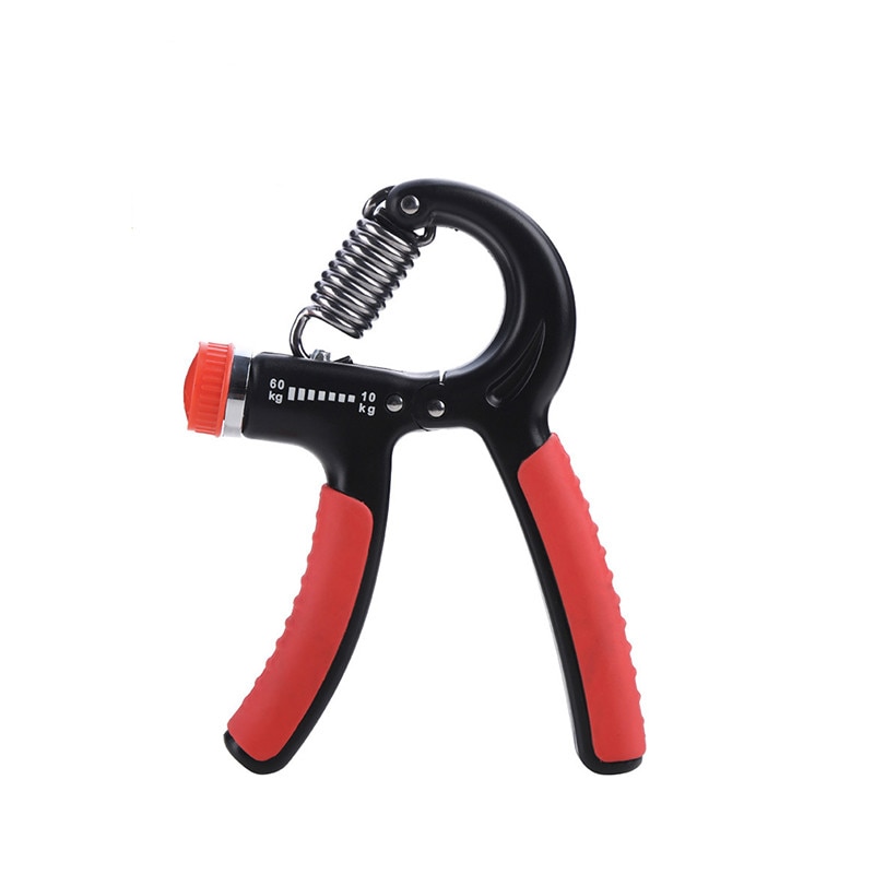 5-60Kg Adjustable Heavy Gripper Fitness Hand Exerciser Grip Wrist Increase Strength Spring Finger Pinch Carpal Expander: Red