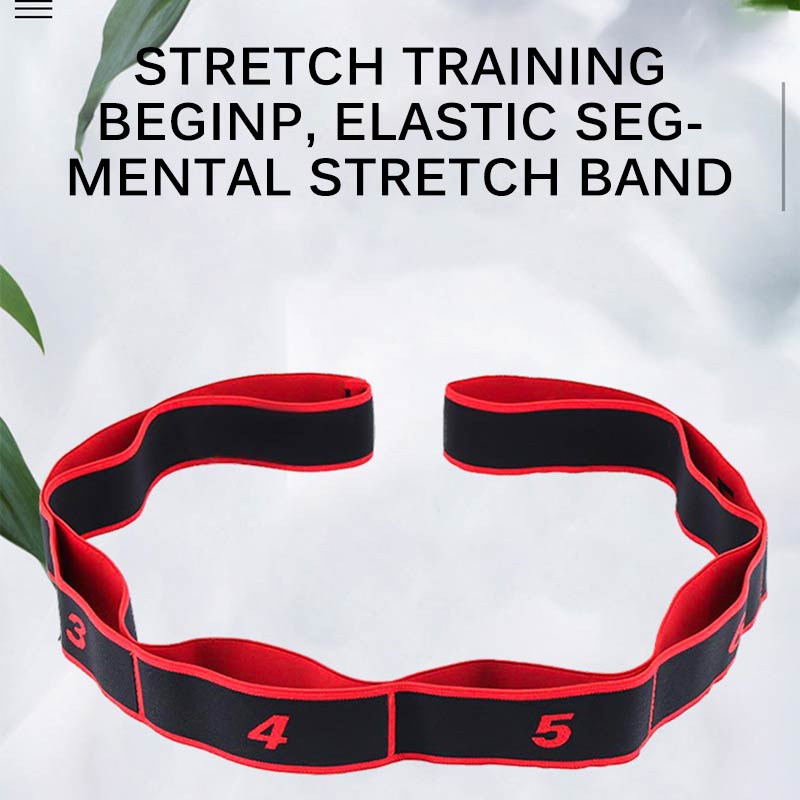 Yoga Zugband - Elastisches Stretchband - Strapazierfähiges Widerstandsband für Fitness, Gym, Pilates