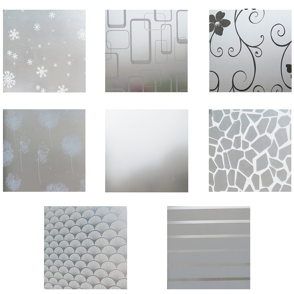 200 X 60CM Room Bathroom Home Glass Window Door Privacy Film Sticker PVC Frosted