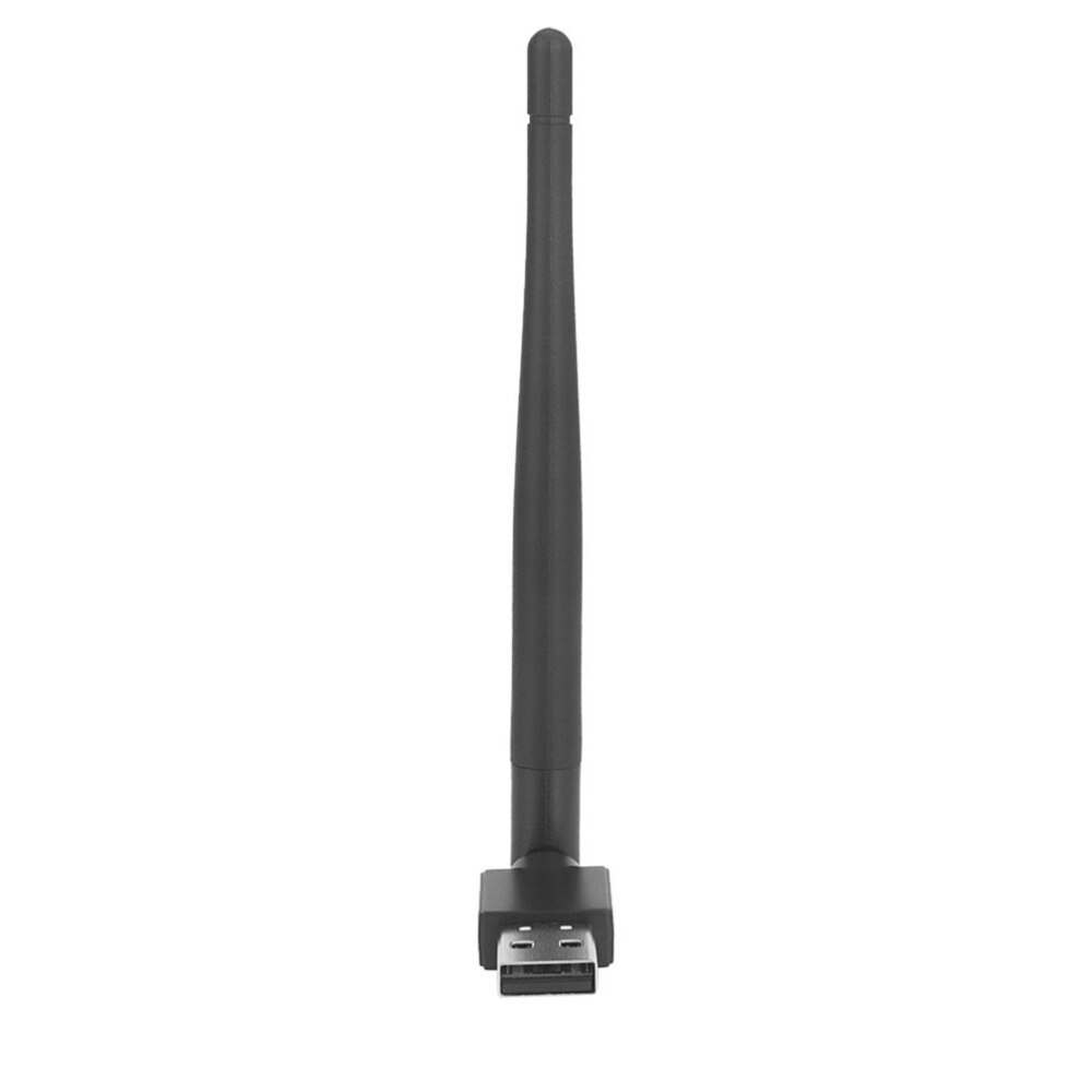 Antena de WiFi USB Rt5370 MTK7601, tarjeta de red inalámbrica USB 2,0 150Mbps, adaptador LAN 802.11b/n con antena giratoria