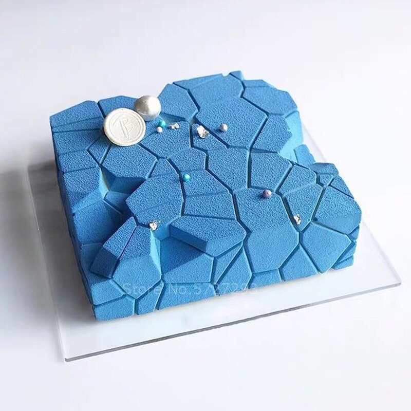 3mm Clear Square Cake Board Cupcake Stand Base Decorations Party Pastry Baking Presentation Holder