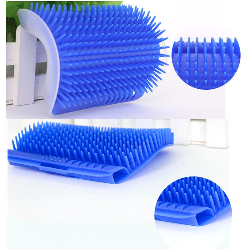 Pet Cat Self Groomer For Cat Grooming Tool Hair Removal Cat Brush Comb Hair Shedding Trimming Massage Device With Catnip