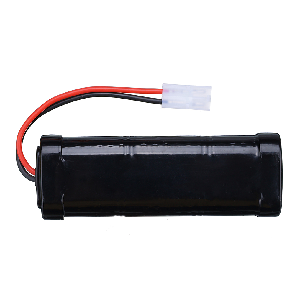 Batería Ni-MH SC de 7,2 V y 6800mAh, juego de cargador para juguetes RC, tanque, coche, avión, helicóptero, con conectores Tamiya, batería de 7,2 v