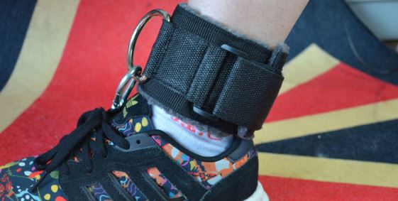 Anti-wrijving opgevulde enkelbandjes voor kabelmachines, gym, been, armweerstandstraining, hippe trainingsapparatuur
