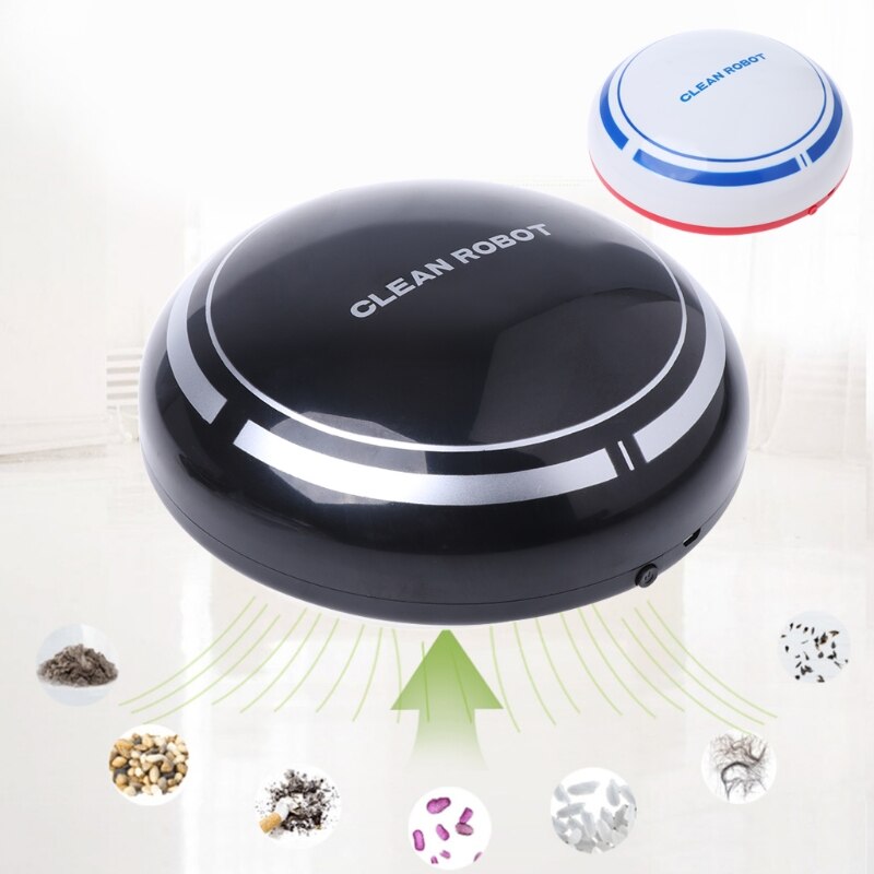 Automatic USB Rechargeable Smart Robot Vacuum Mop Floor Cleaner Sweeping Suction