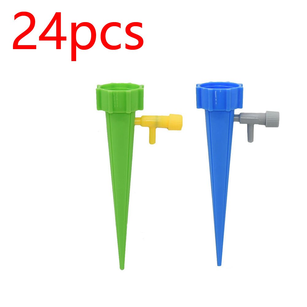 36/24/12 Pcs Auto Drip Irrigatie Watering Systeem Druppelaar Spike Kits Tuin Huishoudelijke Plant Bloem Automatische Waterer Gereedschap: A x 24pcs