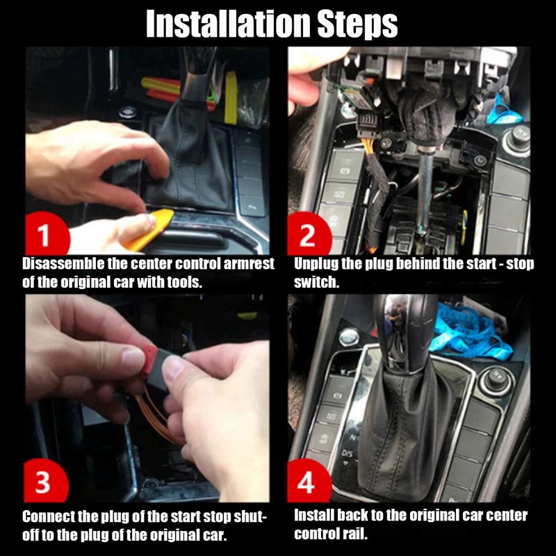 Voor-Golf 7 7.5 Automatische Stop Start Motor Systeem Off Apparaat Sensor Stekker Stop Annuleren Auto Vervangende Onderdelen