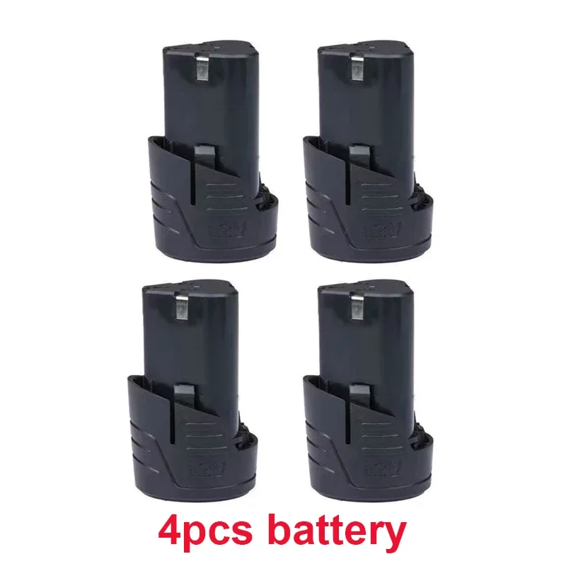 Original 12V 6800mAh Typ D Elektrowerkzeug-Universal-Ladeakku, Elektroschrauber, Lithium-Ionen-Akku für elektrische Bohrmaschinen: green