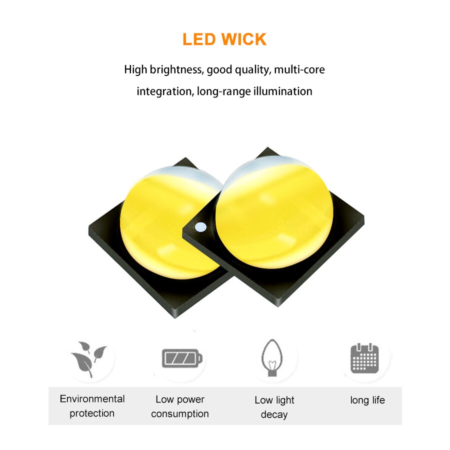 Accessoires de projecteur électrique de moto | Projecteur à Led 12V 6500K 6 Leds, feux de voiture, ampoules lumineuses pour moto tout-terrain