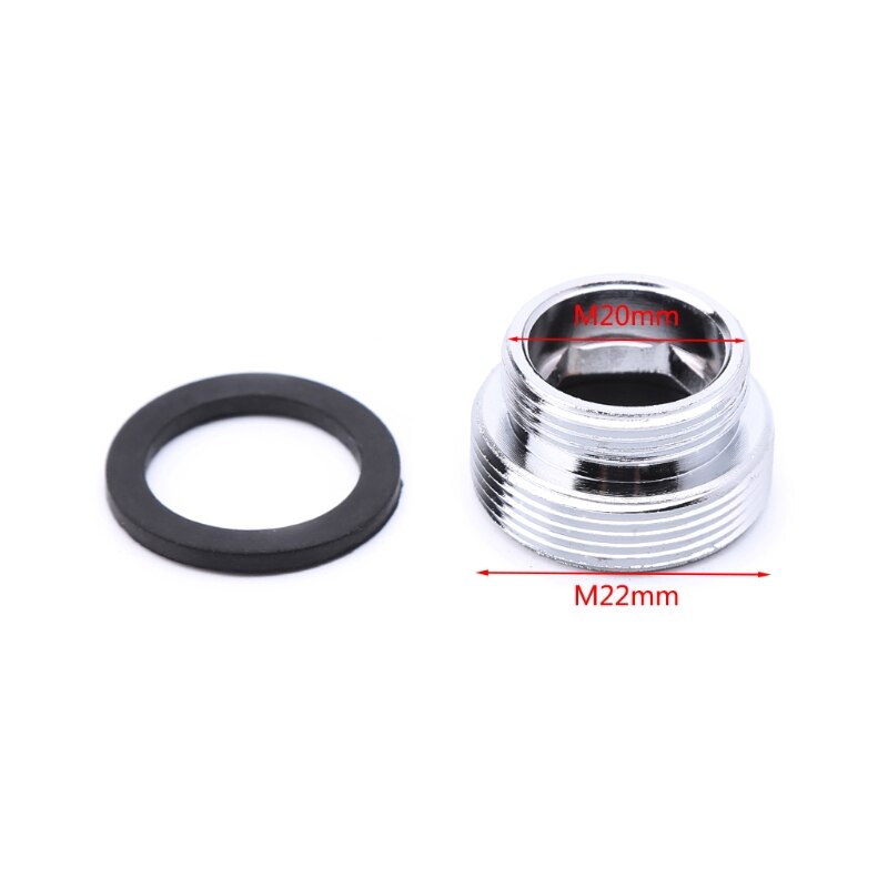 Solid Metal Adaptor Outside Thread Water Saving Kitchen Faucet Tap Aerator Connector: -20