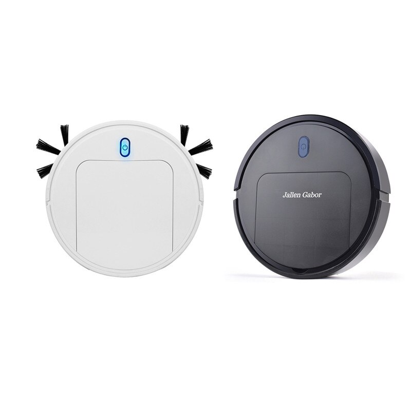 Robot aspirador ultradelgado para el hogar, aspiradora con carga Usb, 2200Pa, succión automática, inteligente, en húmedo y seco